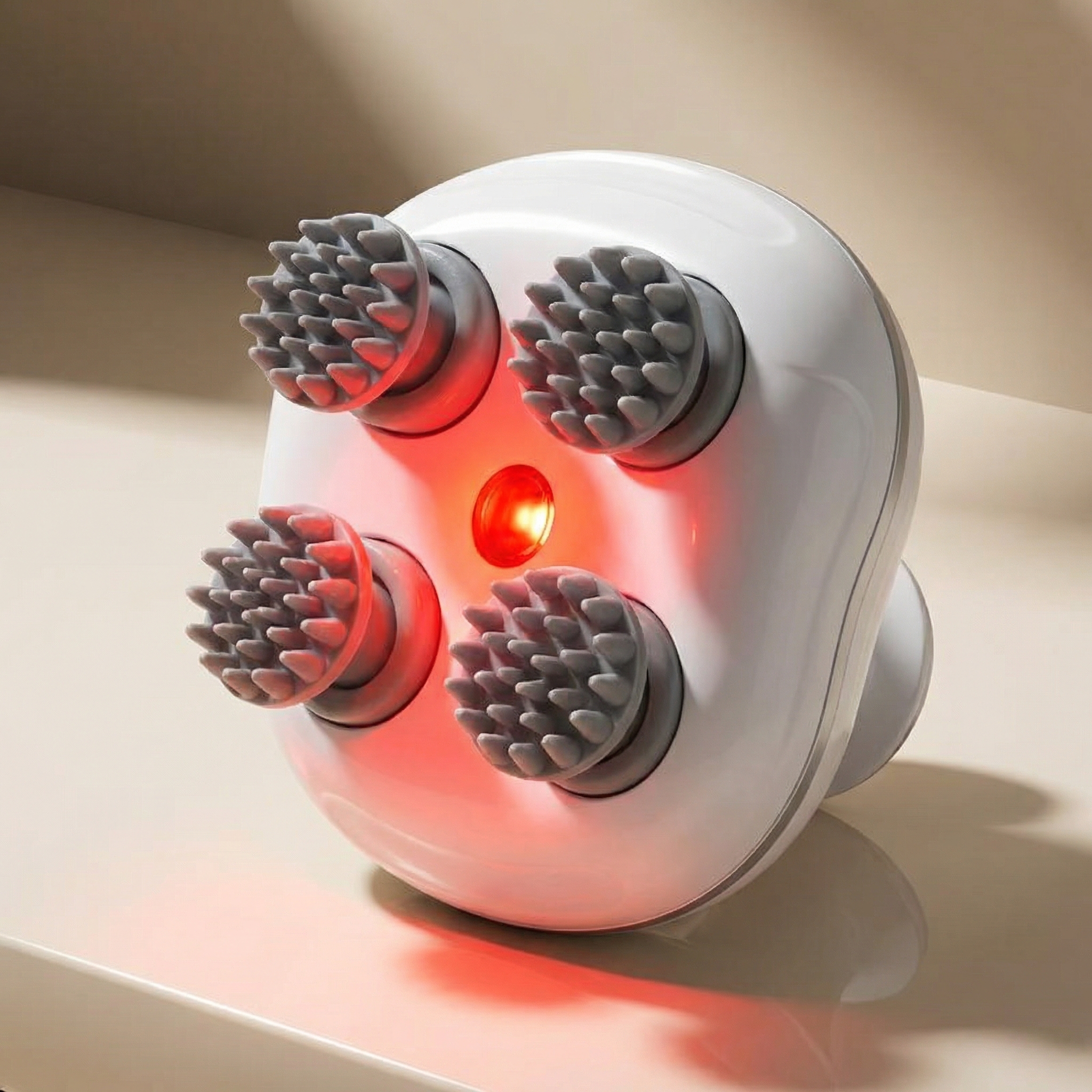 Red-Light Scalp Massager